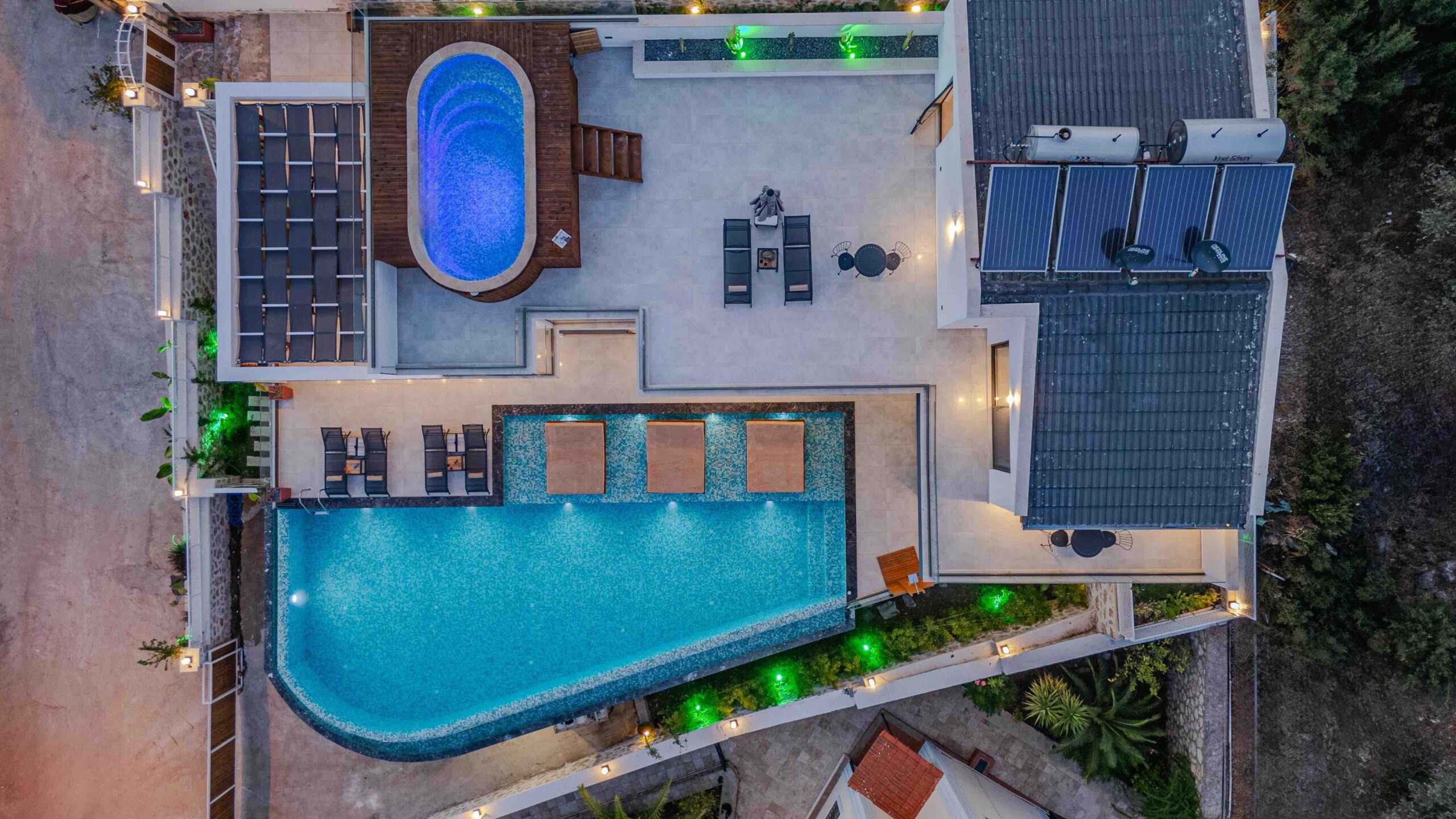 Solar panels Phuket Villa