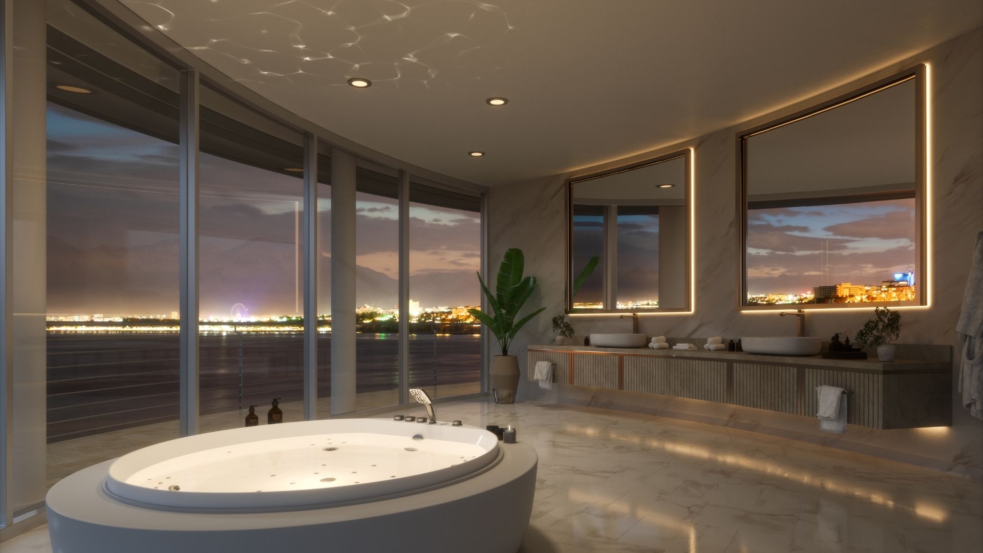 Luzury Bathroom Fixture in Phuket Villa